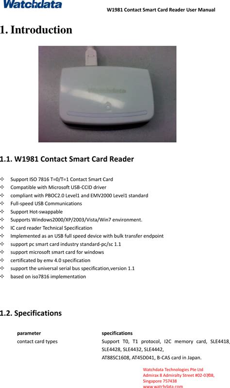 watchdata smart card reader|watchdata.com.